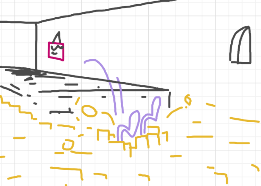 A panel from I've Been Everywhere, Man, episode nine of the Board Boards object show by Furretwalk/WalkingFurret.